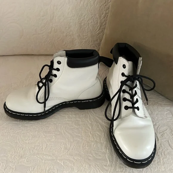 Dr. Martens | Shoes | Dr Martens 939 White Smooth Leather 